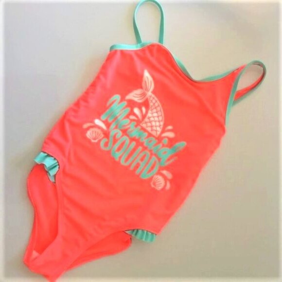 MERMAID SQUAD ONE PIECE SWIMSUIT - Picture 5 of 7